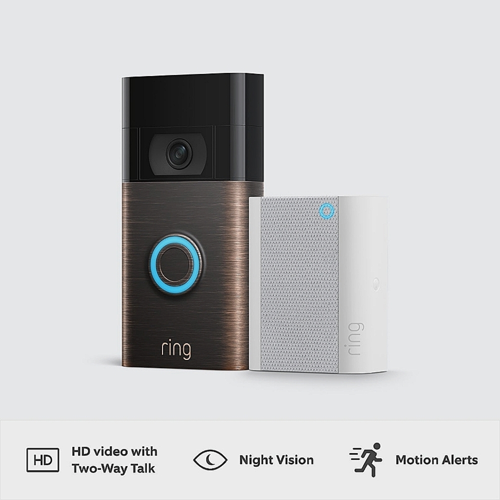 Ring 2nd Gen Video Doorbell and Chime